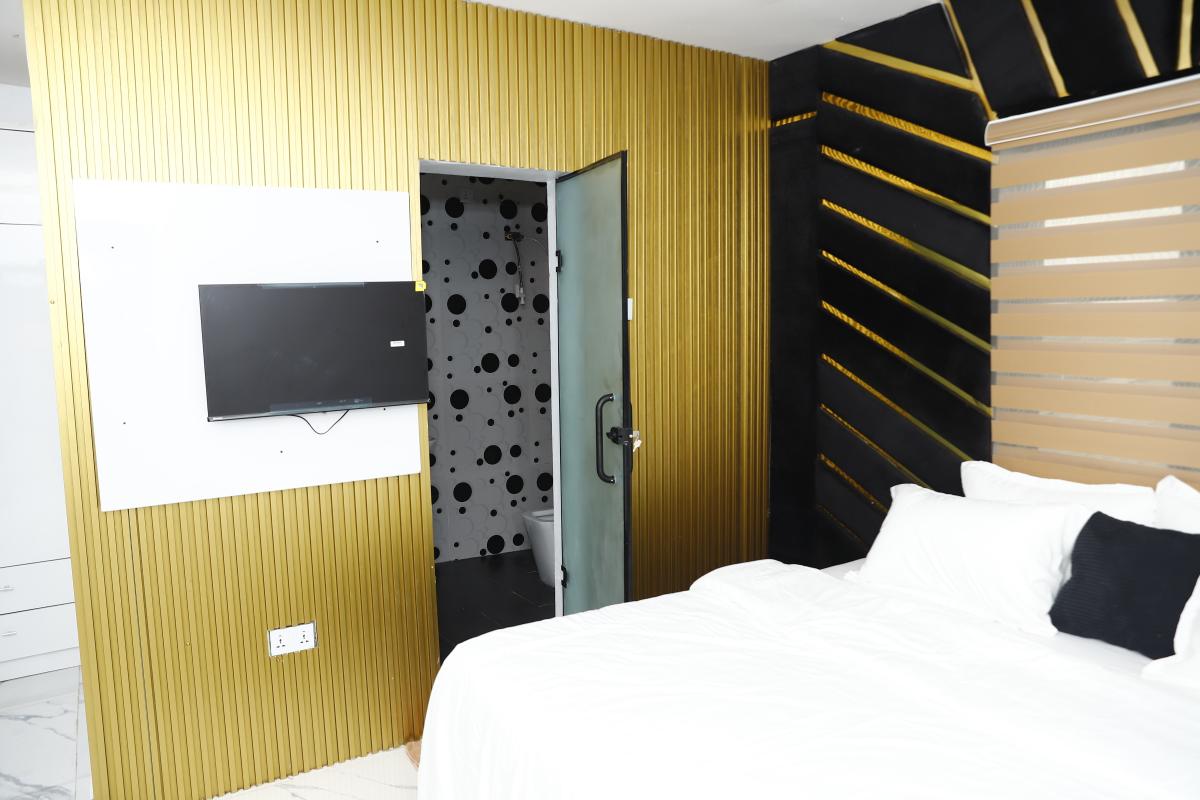 Hotel Room Background Image